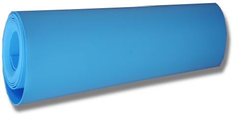 Rustine sur mesure bleu foncé 14,50 cm patch réparation piscine